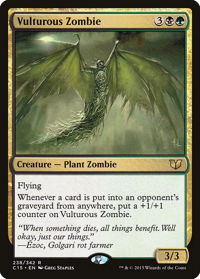 Vulturous Zombie [Commander 2015] MTG Single Magic: The Gathering    | Red Claw Gaming