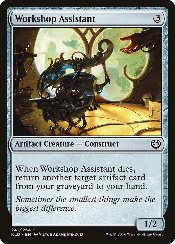 Workshop Assistant [Kaladesh] MTG Single Magic: The Gathering    | Red Claw Gaming