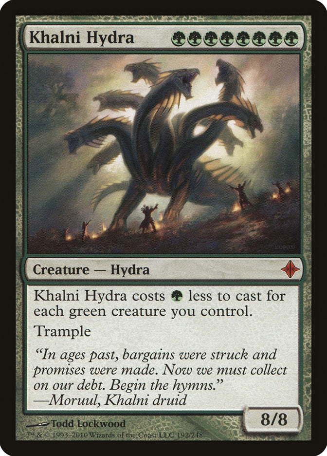 Khalni Hydra [Rise of the Eldrazi] MTG Single Magic: The Gathering    | Red Claw Gaming
