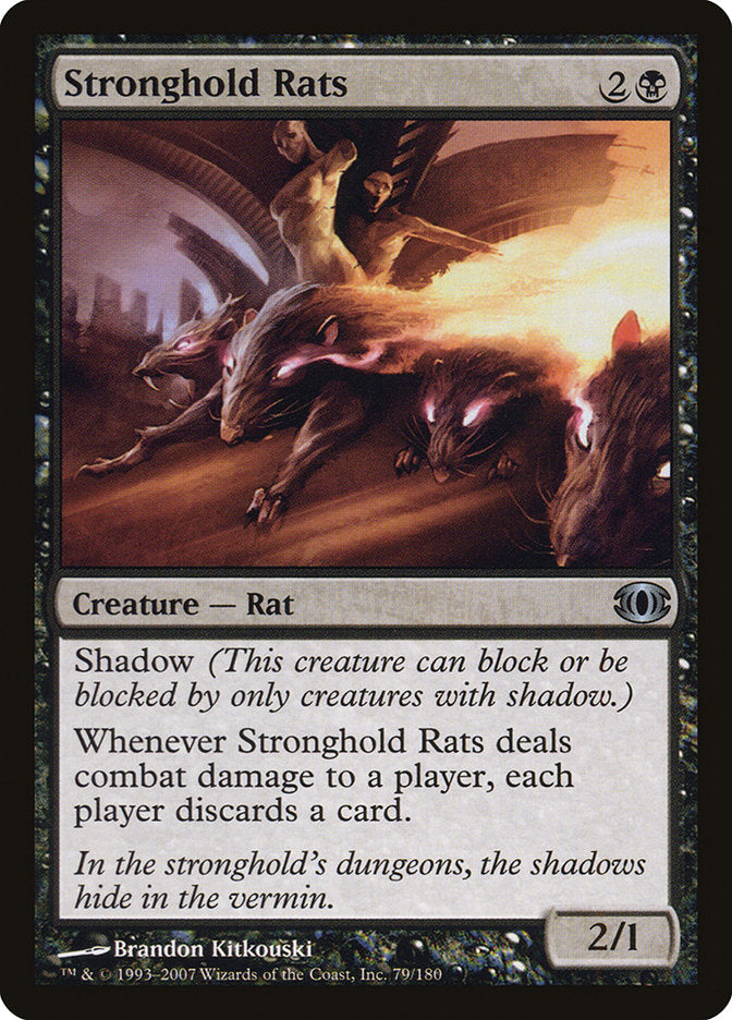 Stronghold Rats [Future Sight] MTG Single Magic: The Gathering    | Red Claw Gaming