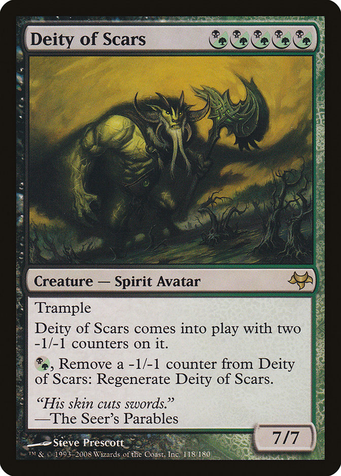 Deity of Scars [Eventide] MTG Single Magic: The Gathering    | Red Claw Gaming