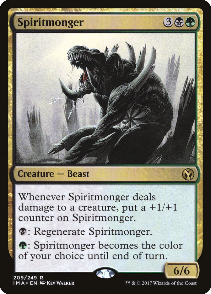 Spiritmonger [Iconic Masters] MTG Single Magic: The Gathering    | Red Claw Gaming