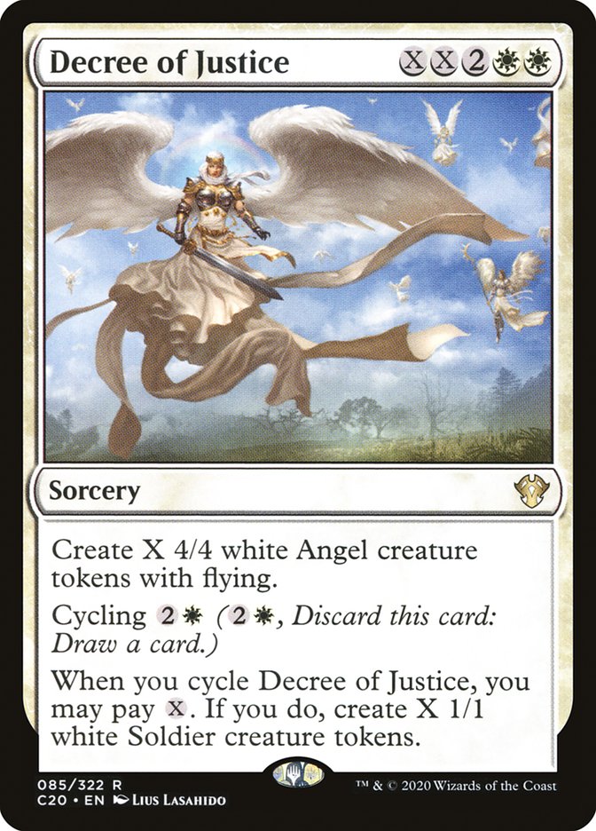 Decree of Justice [Commander 2020] MTG Single Magic: The Gathering    | Red Claw Gaming