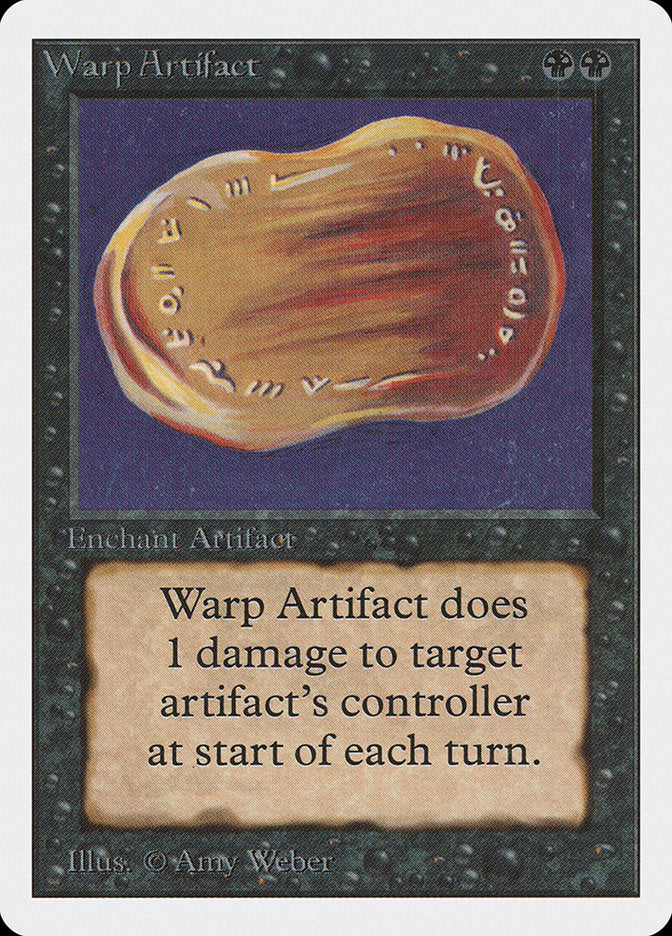 Warp Artifact [Unlimited Edition] MTG Single Magic: The Gathering    | Red Claw Gaming