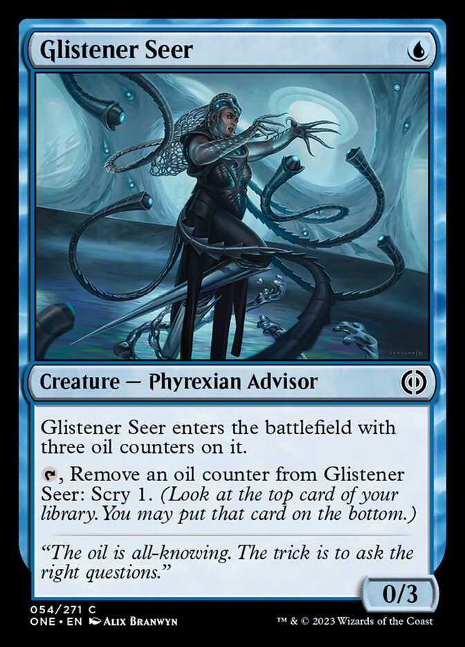 Glistener Seer [Phyrexia: All Will Be One] MTG Single Magic: The Gathering    | Red Claw Gaming