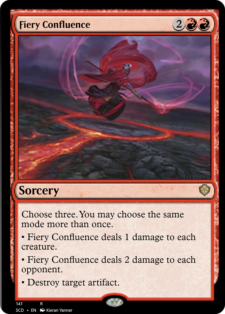 Fiery Confluence [Starter Commander Decks] MTG Single Magic: The Gathering    | Red Claw Gaming
