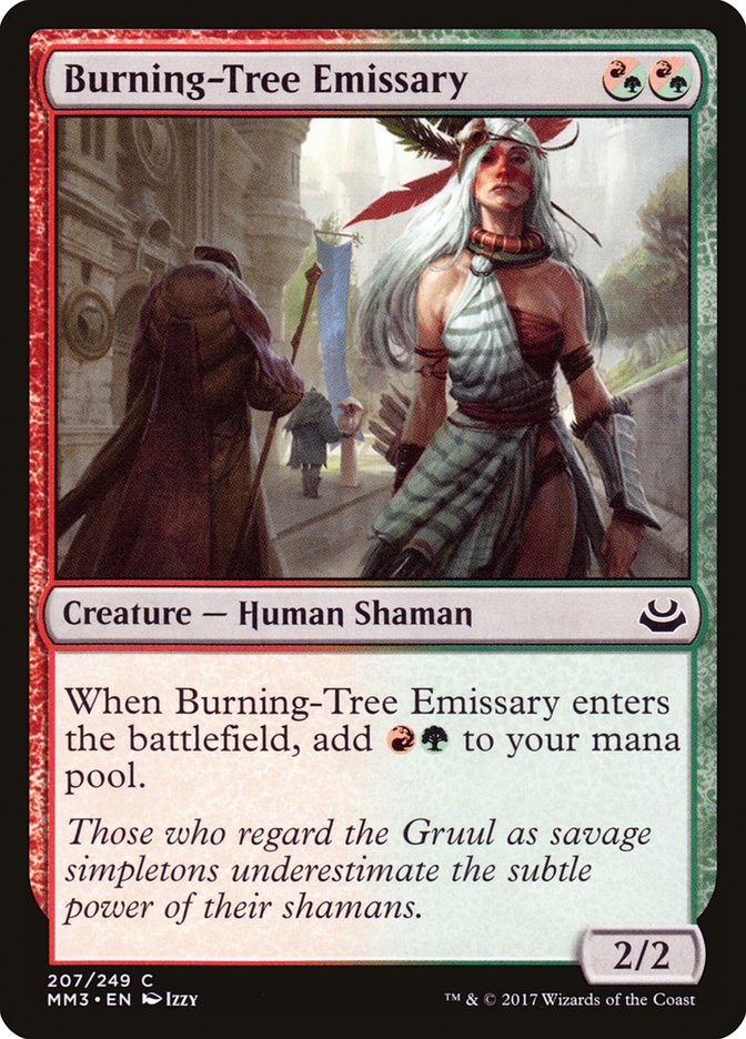 Burning-Tree Emissary [Modern Masters 2017] MTG Single Magic: The Gathering    | Red Claw Gaming