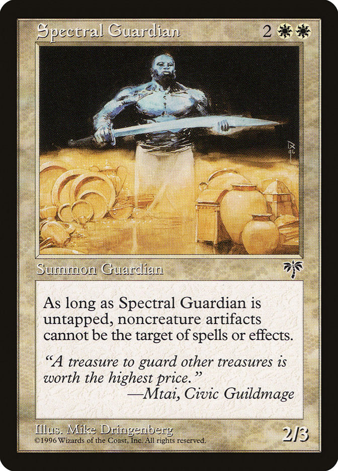 Spectral Guardian [Mirage] MTG Single Magic: The Gathering    | Red Claw Gaming