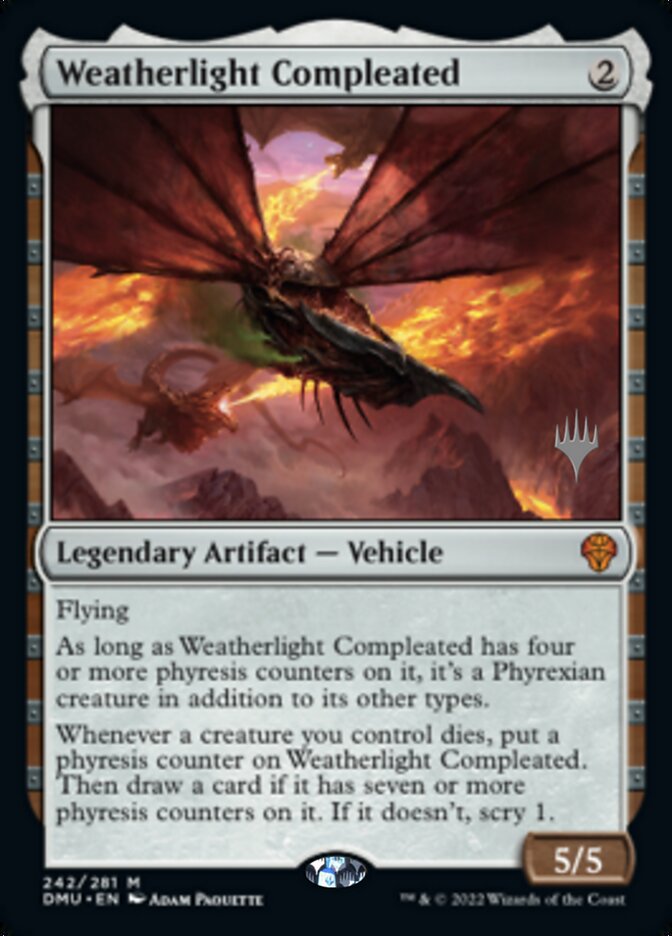 Weatherlight Compleated (Promo Pack) [Dominaria United Promos] MTG Single Magic: The Gathering    | Red Claw Gaming