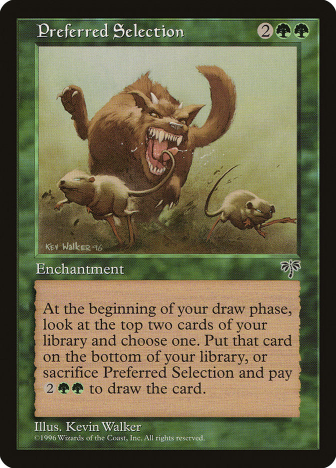 Preferred Selection [Mirage] MTG Single Magic: The Gathering    | Red Claw Gaming