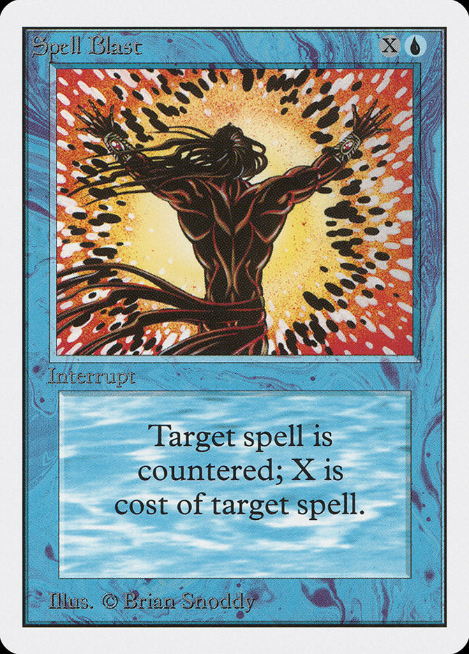 Spell Blast [Unlimited Edition] MTG Single Magic: The Gathering    | Red Claw Gaming