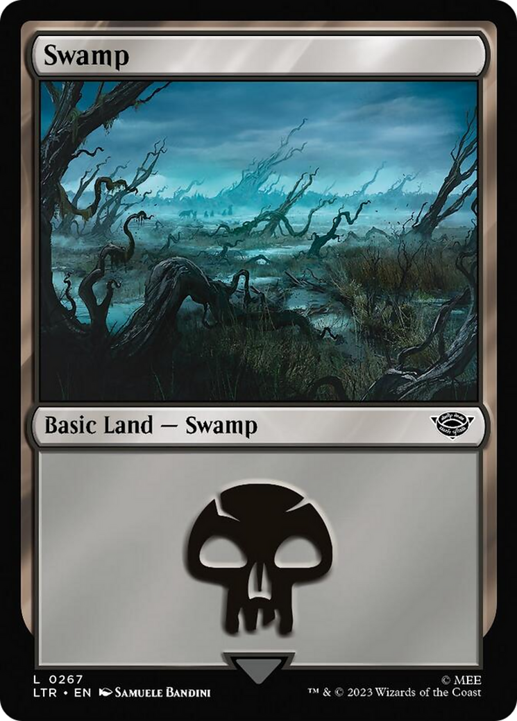 Swamp (267) [The Lord of the Rings: Tales of Middle-Earth] MTG Single Magic: The Gathering    | Red Claw Gaming