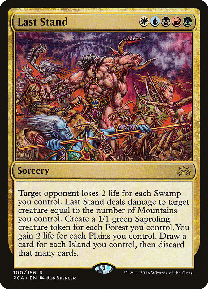 Last Stand [Planechase Anthology] MTG Single Magic: The Gathering    | Red Claw Gaming