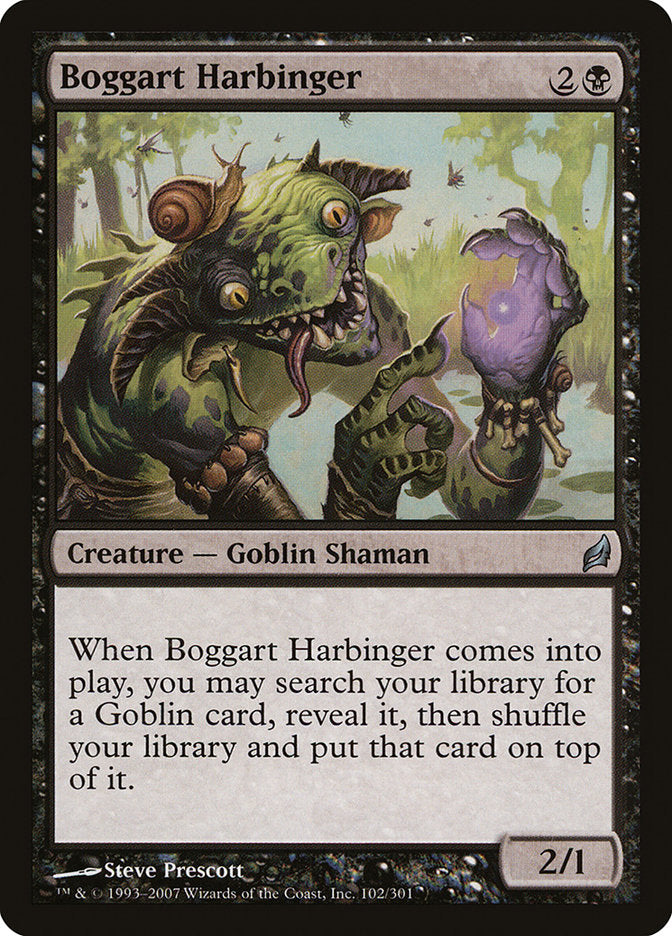 Boggart Harbinger [Lorwyn] MTG Single Magic: The Gathering    | Red Claw Gaming