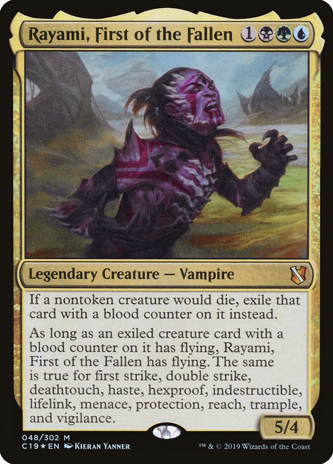 Rayami, First of the Fallen [Commander 2019] MTG Single Magic: The Gathering    | Red Claw Gaming