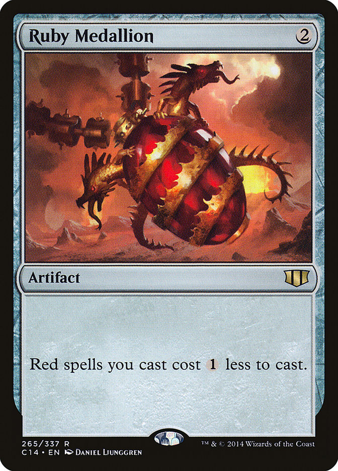 Ruby Medallion [Commander 2014] MTG Single Magic: The Gathering    | Red Claw Gaming