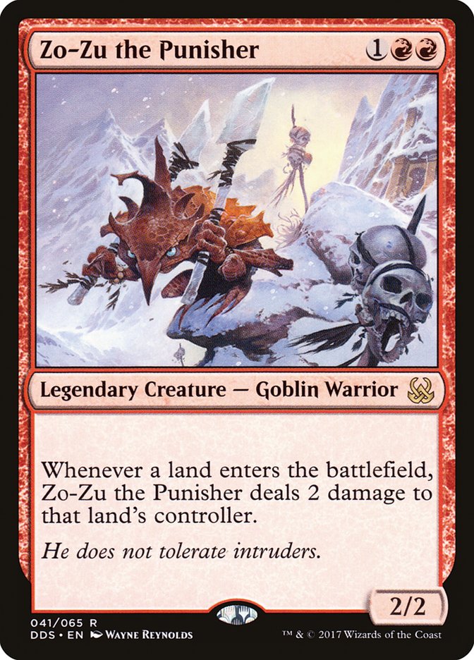 Zo-Zu the Punisher [Duel Decks: Mind vs. Might] MTG Single Magic: The Gathering    | Red Claw Gaming