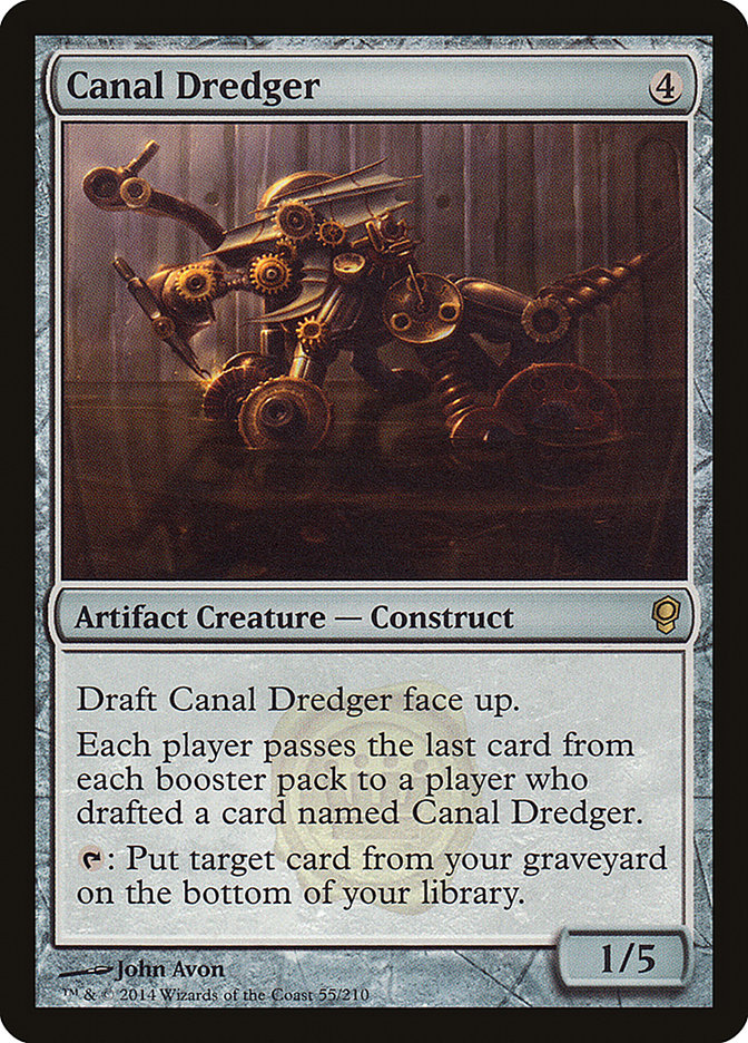 Canal Dredger [Conspiracy] MTG Single Magic: The Gathering    | Red Claw Gaming