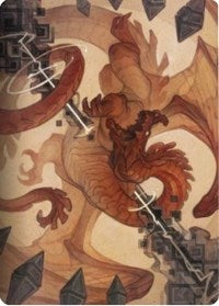 Soul Shatter Art Card [Zendikar Rising Art Series] MTG Single Magic: The Gathering    | Red Claw Gaming