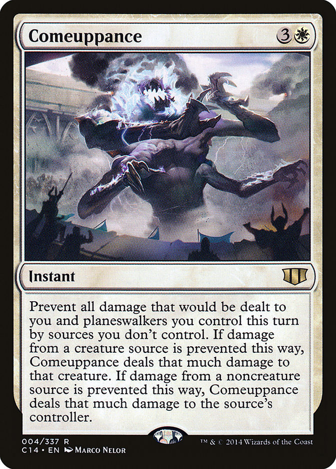 Comeuppance [Commander 2014] MTG Single Magic: The Gathering    | Red Claw Gaming