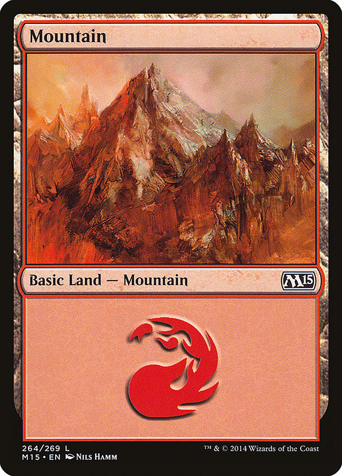 Mountain (264) [Magic 2015] MTG Single Magic: The Gathering    | Red Claw Gaming