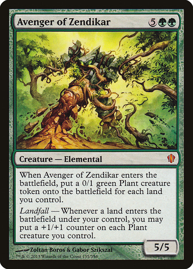 Avenger of Zendikar [Commander 2013] MTG Single Magic: The Gathering    | Red Claw Gaming