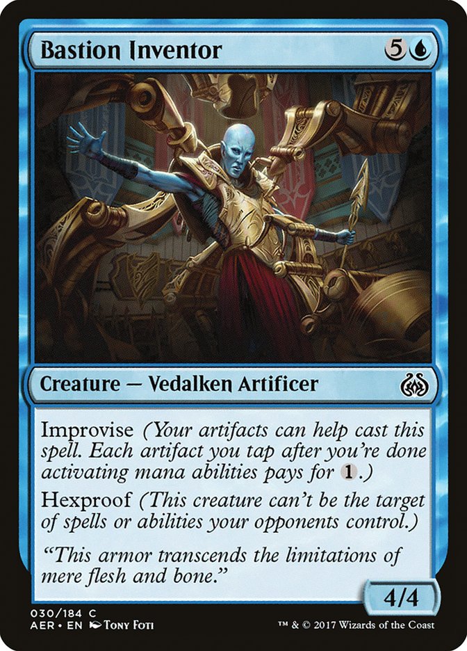 Bastion Inventor [Aether Revolt] MTG Single Magic: The Gathering    | Red Claw Gaming