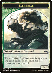 Elemental // Elemental Double-Sided Token (017/020) [Unstable Tokens] MTG Single Magic: The Gathering    | Red Claw Gaming