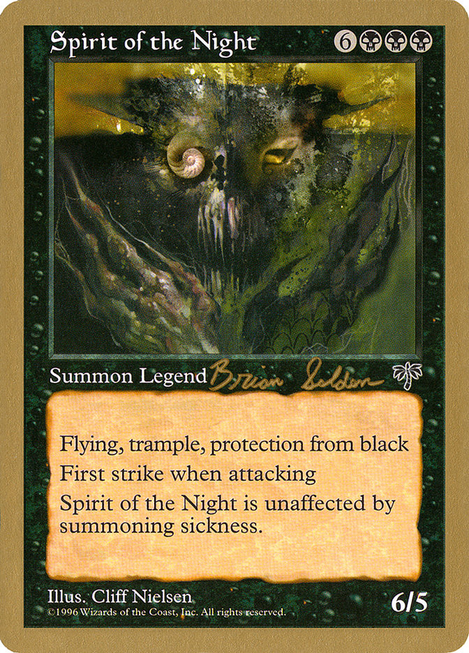 Spirit of the Night (Brian Selden) [World Championship Decks 1998] MTG Single Magic: The Gathering    | Red Claw Gaming