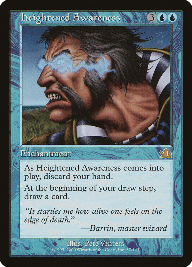 Heightened Awareness [Prophecy] MTG Single Magic: The Gathering    | Red Claw Gaming