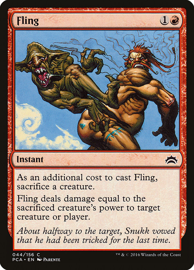 Fling [Planechase Anthology] MTG Single Magic: The Gathering    | Red Claw Gaming