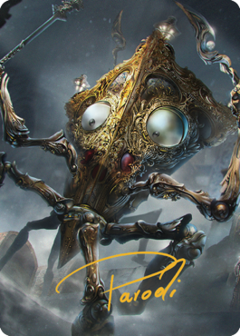 Treasure Keeper Art Card (Gold-Stamped Signature) [Commander Legends: Battle for Baldur's Gate Art Series] MTG Single Magic: The Gathering    | Red Claw Gaming