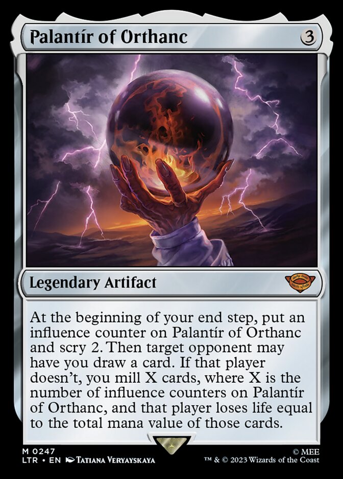 Palantir of Orthanc [The Lord of the Rings: Tales of Middle-Earth] MTG Single Magic: The Gathering    | Red Claw Gaming