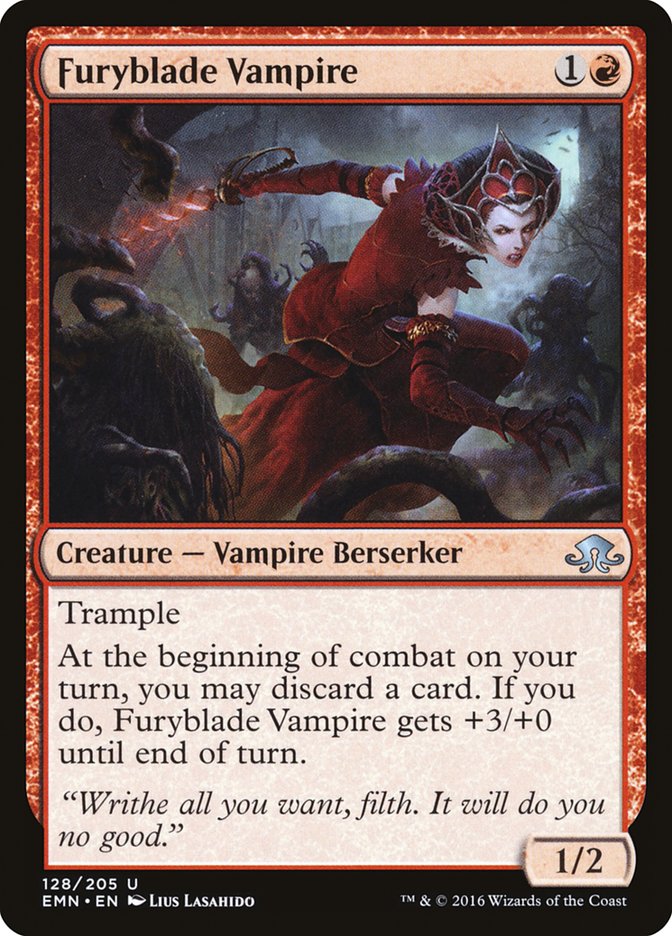 Furyblade Vampire [Eldritch Moon] MTG Single Magic: The Gathering    | Red Claw Gaming
