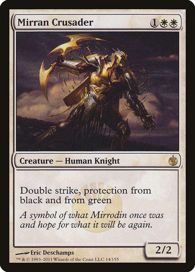 Mirran Crusader [Mirrodin Besieged] MTG Single Magic: The Gathering    | Red Claw Gaming