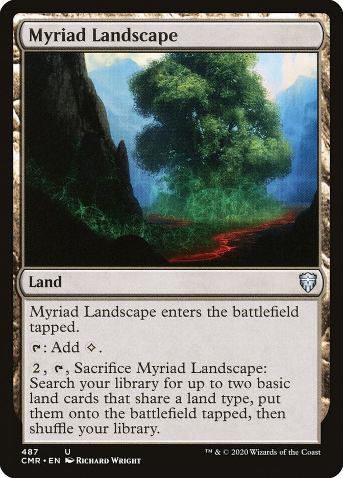 Myriad Landscape [Commander Legends] MTG Single Magic: The Gathering    | Red Claw Gaming