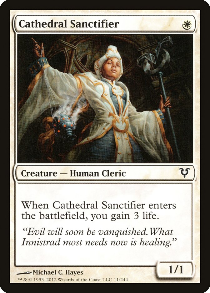 Cathedral Sanctifier [Avacyn Restored] MTG Single Magic: The Gathering    | Red Claw Gaming