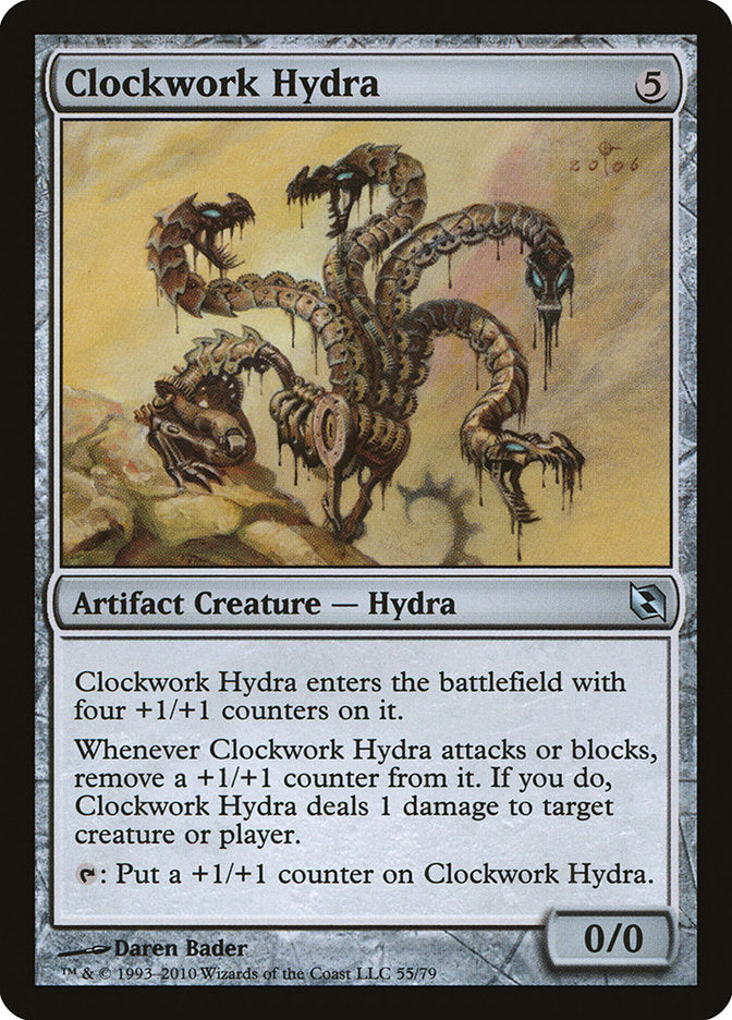 Clockwork Hydra [Duel Decks: Elspeth vs. Tezzeret] MTG Single Magic: The Gathering    | Red Claw Gaming