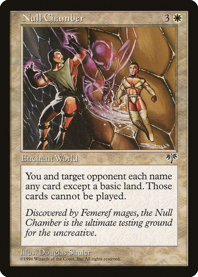 Null Chamber [Mirage] MTG Single Magic: The Gathering    | Red Claw Gaming