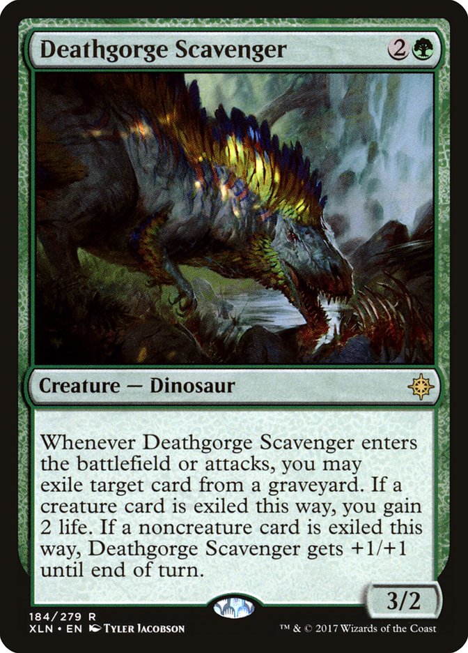 Deathgorge Scavenger [Ixalan] MTG Single Magic: The Gathering    | Red Claw Gaming