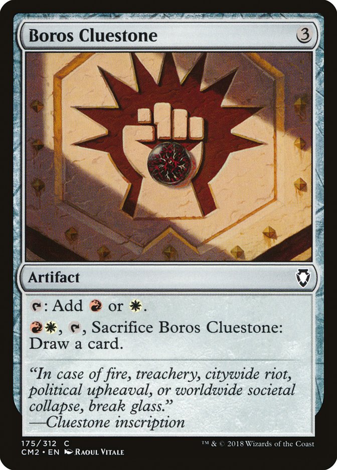 Boros Cluestone [Commander Anthology Volume II] MTG Single Magic: The Gathering    | Red Claw Gaming