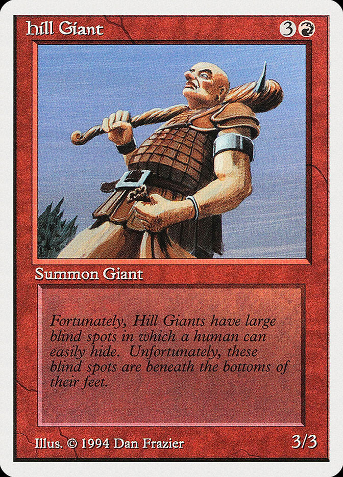 Hill Giant [Summer Magic / Edgar] MTG Single Magic: The Gathering    | Red Claw Gaming