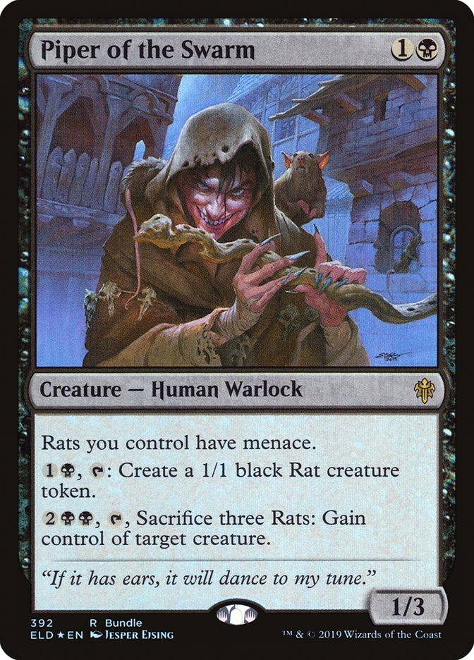 Piper of the Swarm (392) [Throne of Eldraine] MTG Single Magic: The Gathering    | Red Claw Gaming