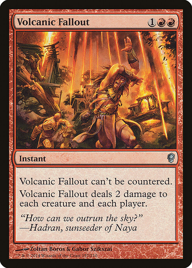 Volcanic Fallout [Conspiracy] MTG Single Magic: The Gathering    | Red Claw Gaming