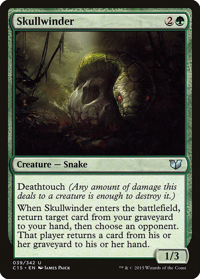 Skullwinder [Commander 2015] MTG Single Magic: The Gathering    | Red Claw Gaming