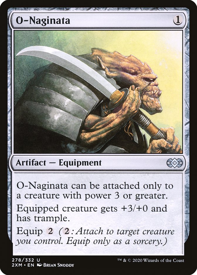 O-Naginata [Double Masters] MTG Single Magic: The Gathering    | Red Claw Gaming