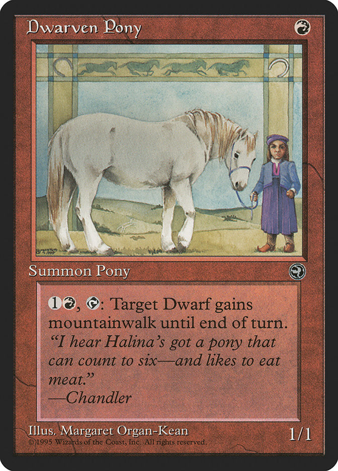 Dwarven Pony [Homelands] MTG Single Magic: The Gathering    | Red Claw Gaming