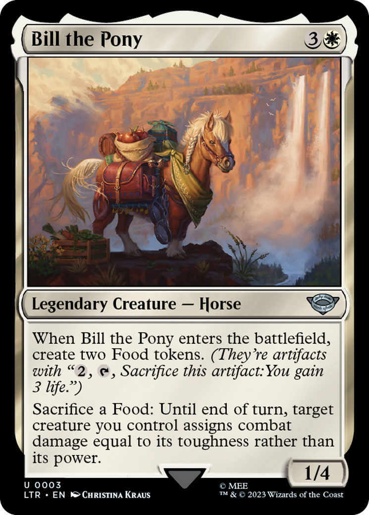 Bill the Pony [The Lord of the Rings: Tales of Middle-Earth] MTG Single Magic: The Gathering    | Red Claw Gaming