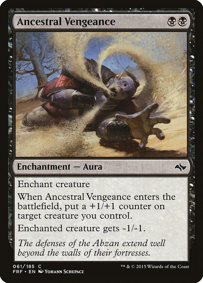 Ancestral Vengeance [Fate Reforged] MTG Single Magic: The Gathering    | Red Claw Gaming