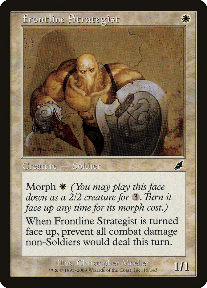 Frontline Strategist [Scourge] MTG Single Magic: The Gathering    | Red Claw Gaming
